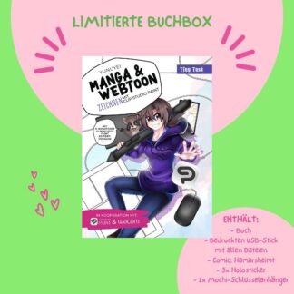 Buchbox: Manga & Webtoon zeichnen mit Clip Studio Paint (preorder)