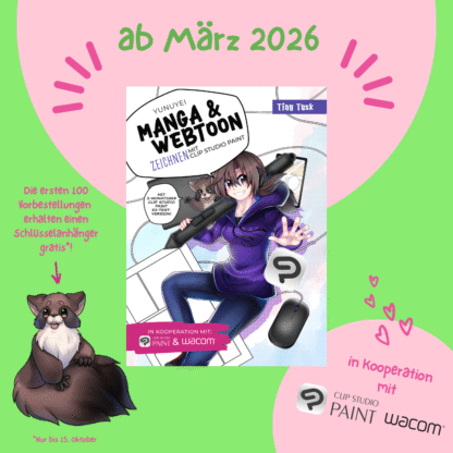 Manga & Webtoon zeichnen mit Clip Studio Paint (preorder)