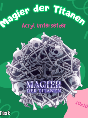 Magier der Titanen: Acryl-Untersetzer