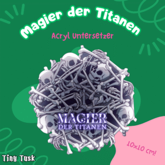 Magier der Titanen: Acryl-Untersetzer